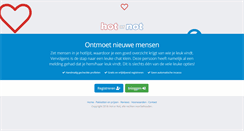 Desktop Screenshot of hotornot.nl