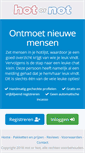 Mobile Screenshot of hotornot.nl